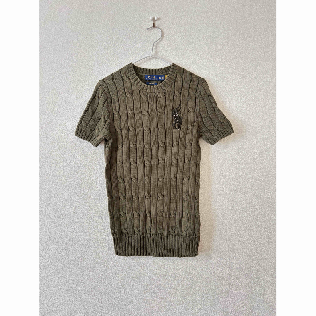 POLO RALPH LAUREN - 美品 ポロラルフローレン ビーズ ケーブル POLO RALPH LAUREN - 美品 ポロラルフローレン ビーズ ケーブル