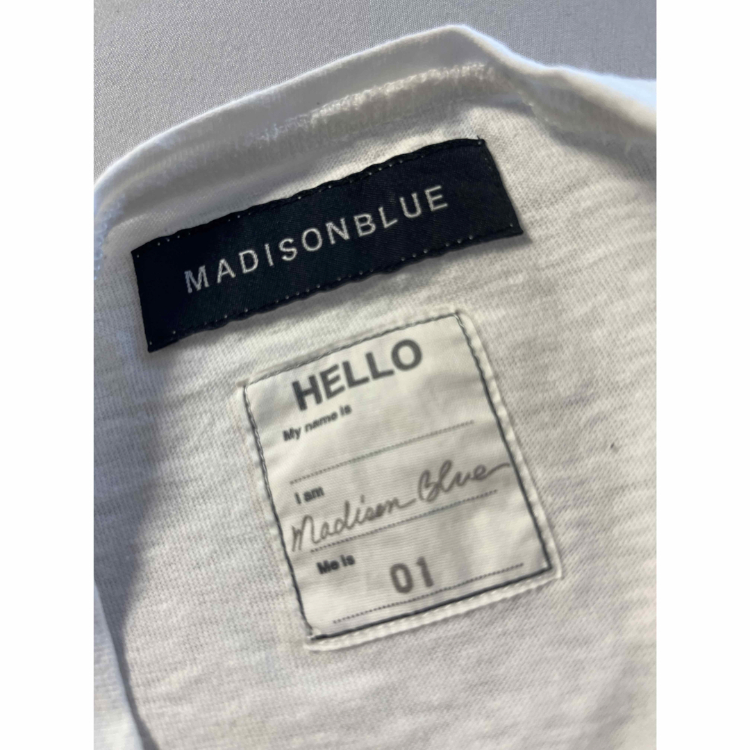 MADISONBLUE - マディソンブルー ハロー Hello Tシャツの通販 by MADISONBLUE - マディソンブルー ハロー Hello Tシャツの通販 by
