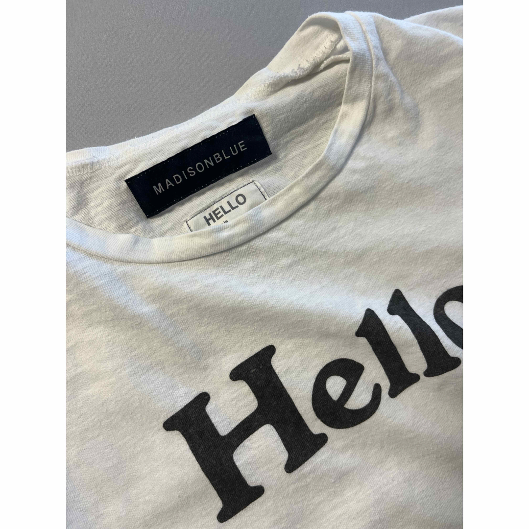MADISONBLUE - マディソンブルー ハロー Hello Tシャツの通販 by MADISONBLUE - マディソンブルー ハロー Hello Tシャツの通販 by