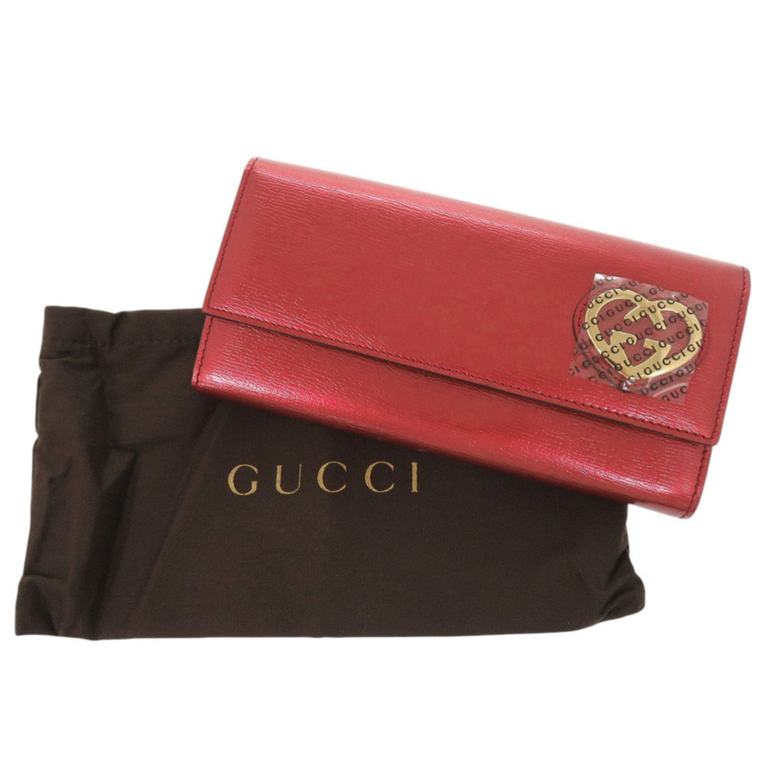 GUCCI - 未使用品 グッチ ラブリーハート 245728 パテントレザー GUCCI - 未使用品 グッチ ラブリーハート 245728 パテントレザー