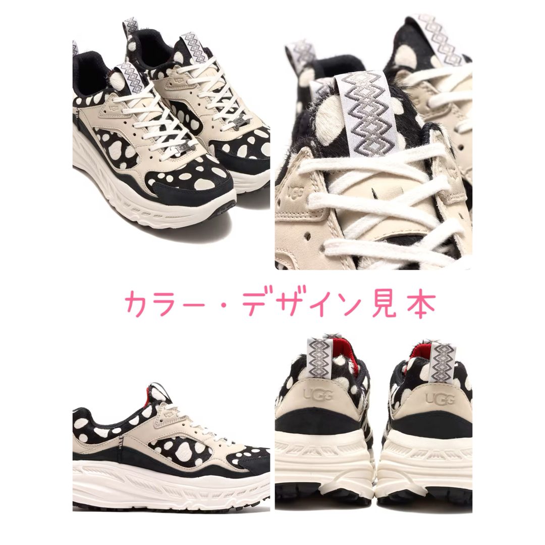 UGG - 美品✨UGG スニーカー CA805ダルメシアン 黒白 24cmの通販 UGG - 美品✨UGG スニーカー CA805ダルメシアン 黒白 24cmの通販