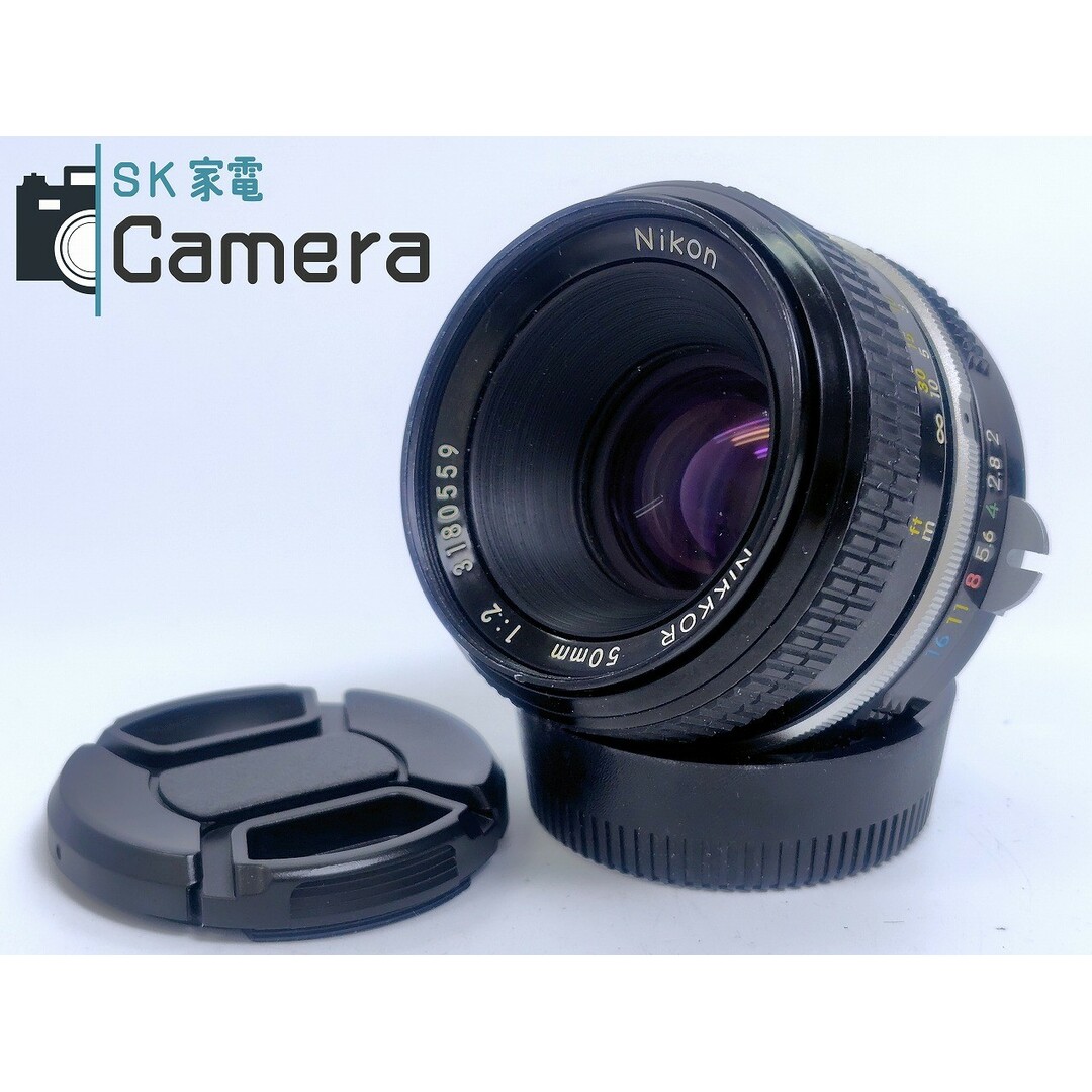Nikon - 【中古】 Nikon New NIKKOR 50mm F2 非Ai ニコン Nikon - 【中古】 Nikon New NIKKOR 50mm F2 非Ai ニコン