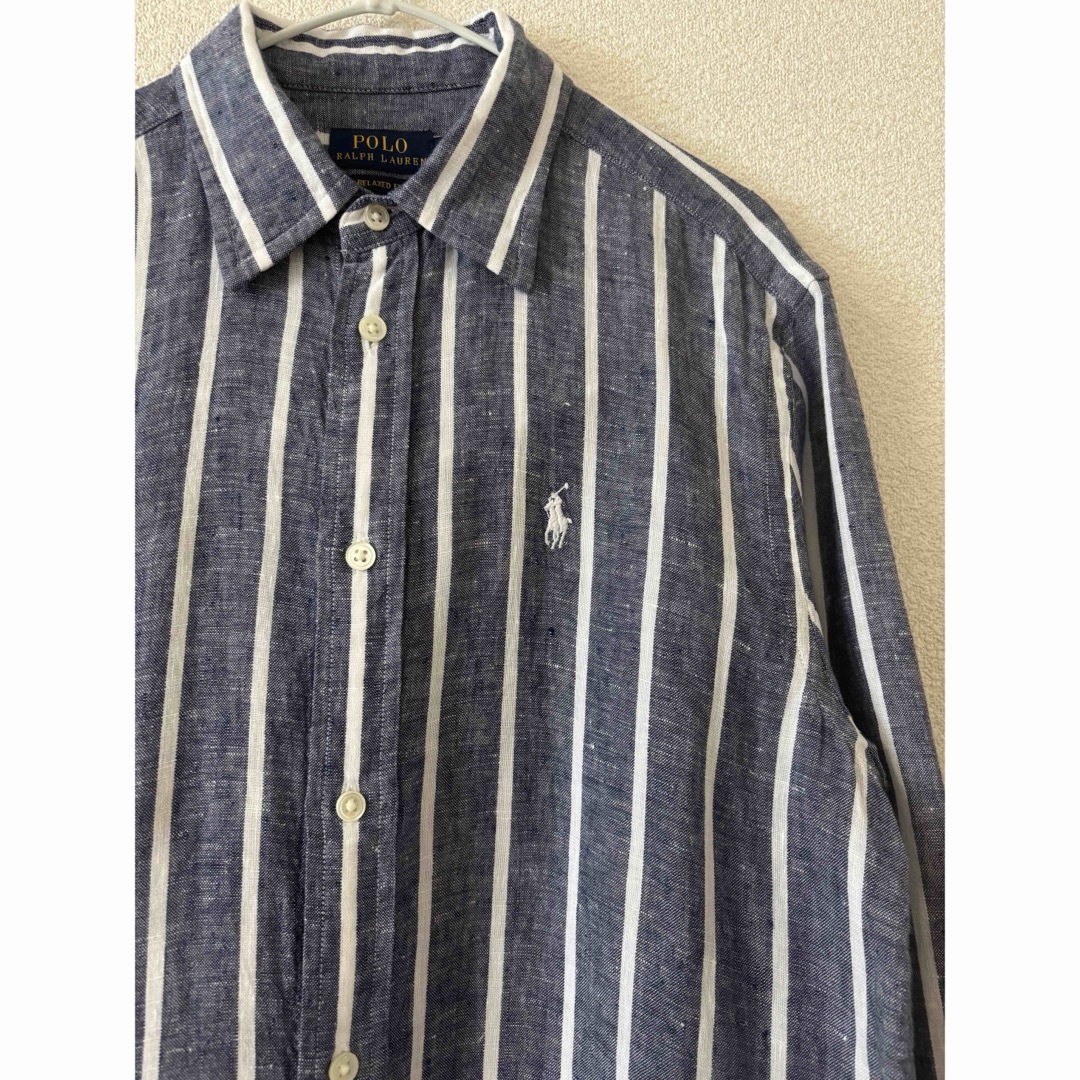 POLO RALPH LAUREN - 美品ポロラルフローレン リネンシャツ 現行 POLO RALPH LAUREN - 美品ポロラルフローレン リネンシャツ 現行