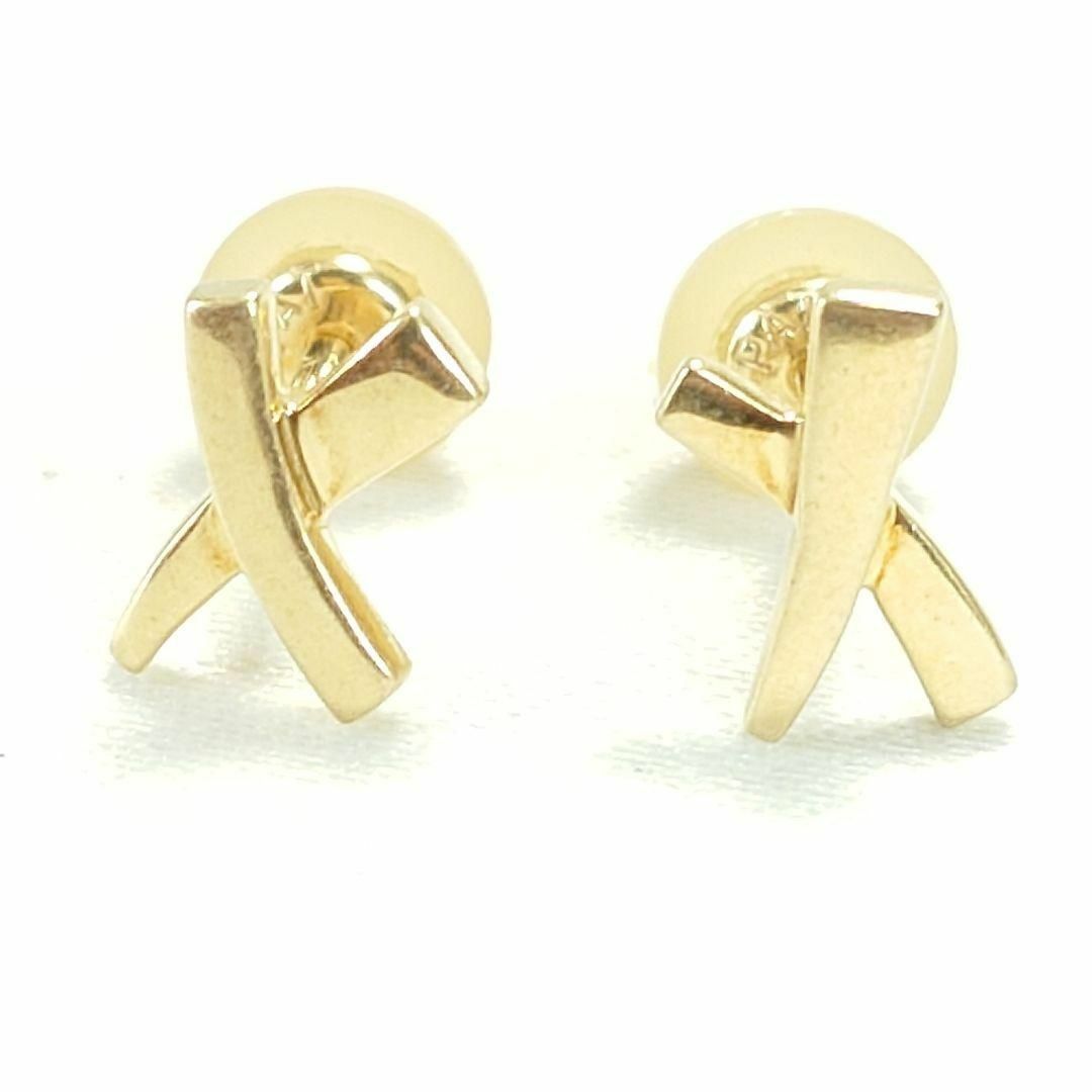Tiffany & Co. - TIFFANY ティファニー K18YG キス ピアス 6262 Tiffany & Co. - TIFFANY ティファニー K18YG キス ピアス 6262