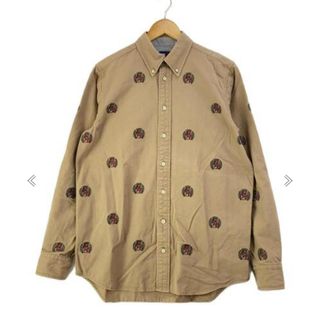 PRADA - プラダ UCM897 S132 1I3Q 総柄レギュラー長袖シャツ PRADA - プラダ UCM897 S132 1I3Q 総柄レギュラー長袖シャツ