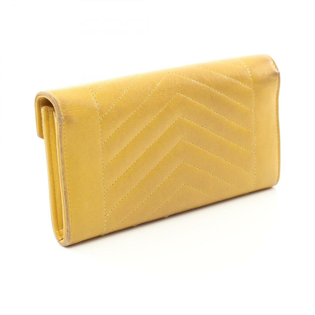 CHANEL - シャネル CHANEL シェブロン Vステッチ 二つ折り長財布 CHANEL - シャネル CHANEL シェブロン Vステッチ 二つ折り長財布