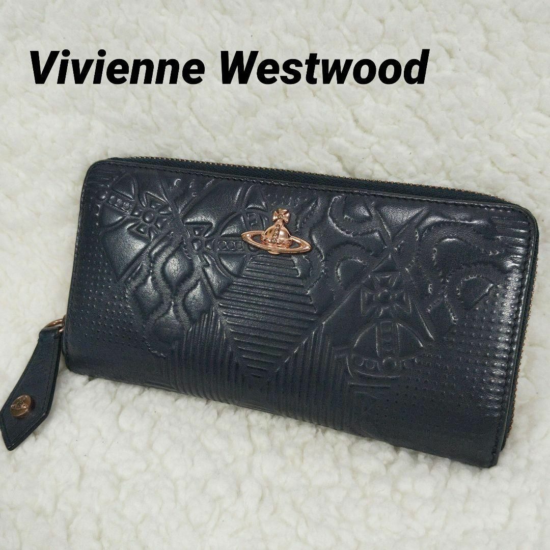 Vivienne Westwood - Vivienne Westwood 長財布 オーブ ラウンド Vivienne Westwood - Vivienne Westwood 長財布 オーブ ラウンド