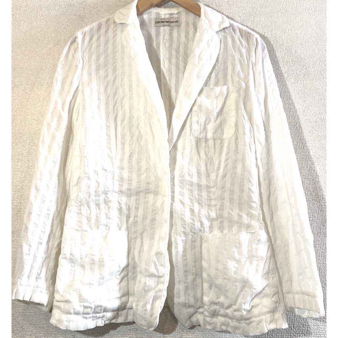 EMPORIO ARMANI - EMPORIO ARMANI☆ジャケット☆イタリア製 EMPORIO ARMANI - EMPORIO ARMANI☆ジャケット☆イタリア製