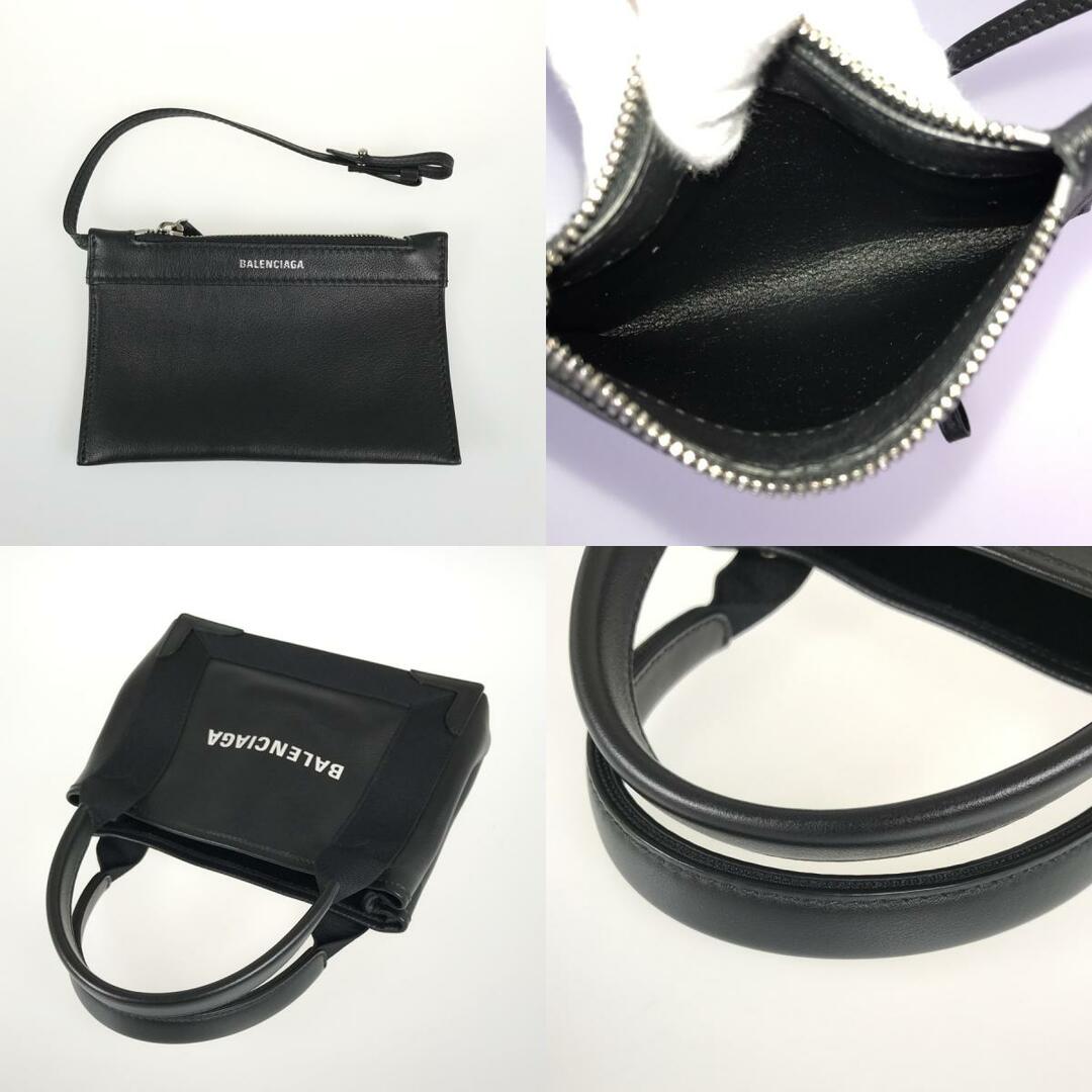 BALENCIAGA - バレンシアガ ネイビーカバス XS ハンドバッグの BALENCIAGA - バレンシアガ ネイビーカバス XS ハンドバッグの