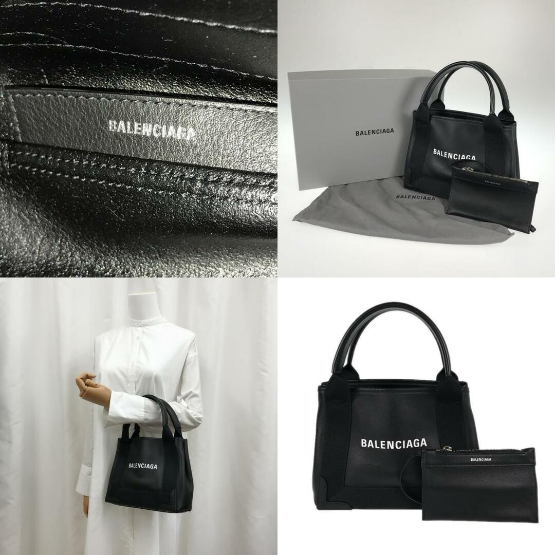 BALENCIAGA - バレンシアガ ネイビーカバス XS ハンドバッグの BALENCIAGA - バレンシアガ ネイビーカバス XS ハンドバッグの