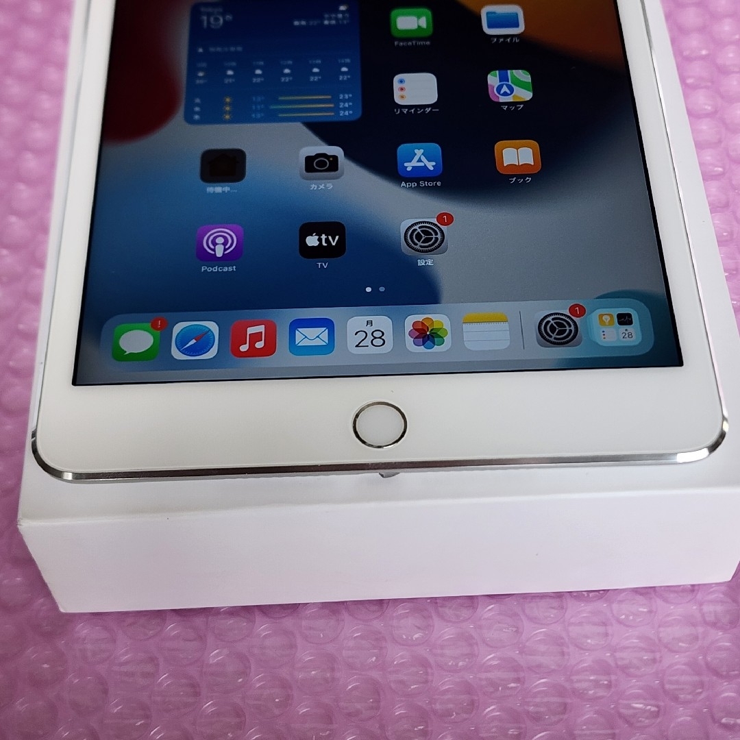 iPad - 超美品 iPad mini4 64GB 元箱・充電器・ケーブル付き iPad - 超美品 iPad mini4 64GB 元箱・充電器・ケーブル付き