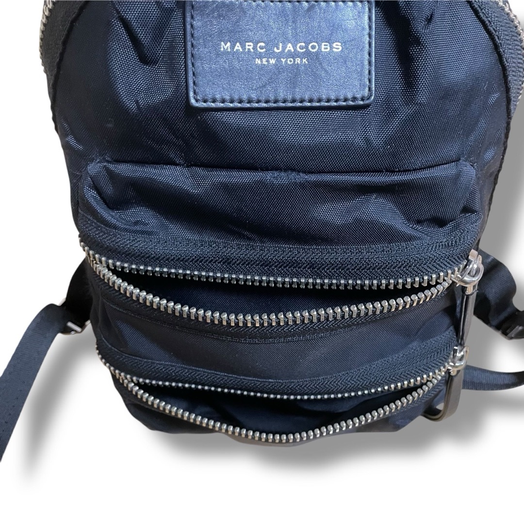 MARC JACOBS - 美品 マークジェイコブス リュック ブラック MARC JACOBS - 美品 マークジェイコブス リュック ブラック