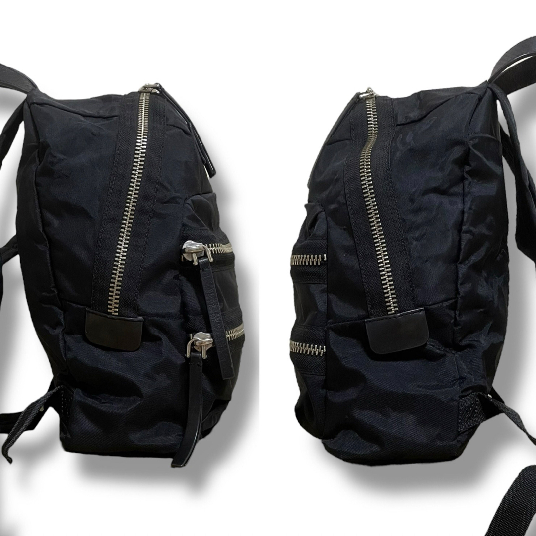 MARC JACOBS - 美品 マークジェイコブス リュック ブラック MARC JACOBS - 美品 マークジェイコブス リュック ブラック