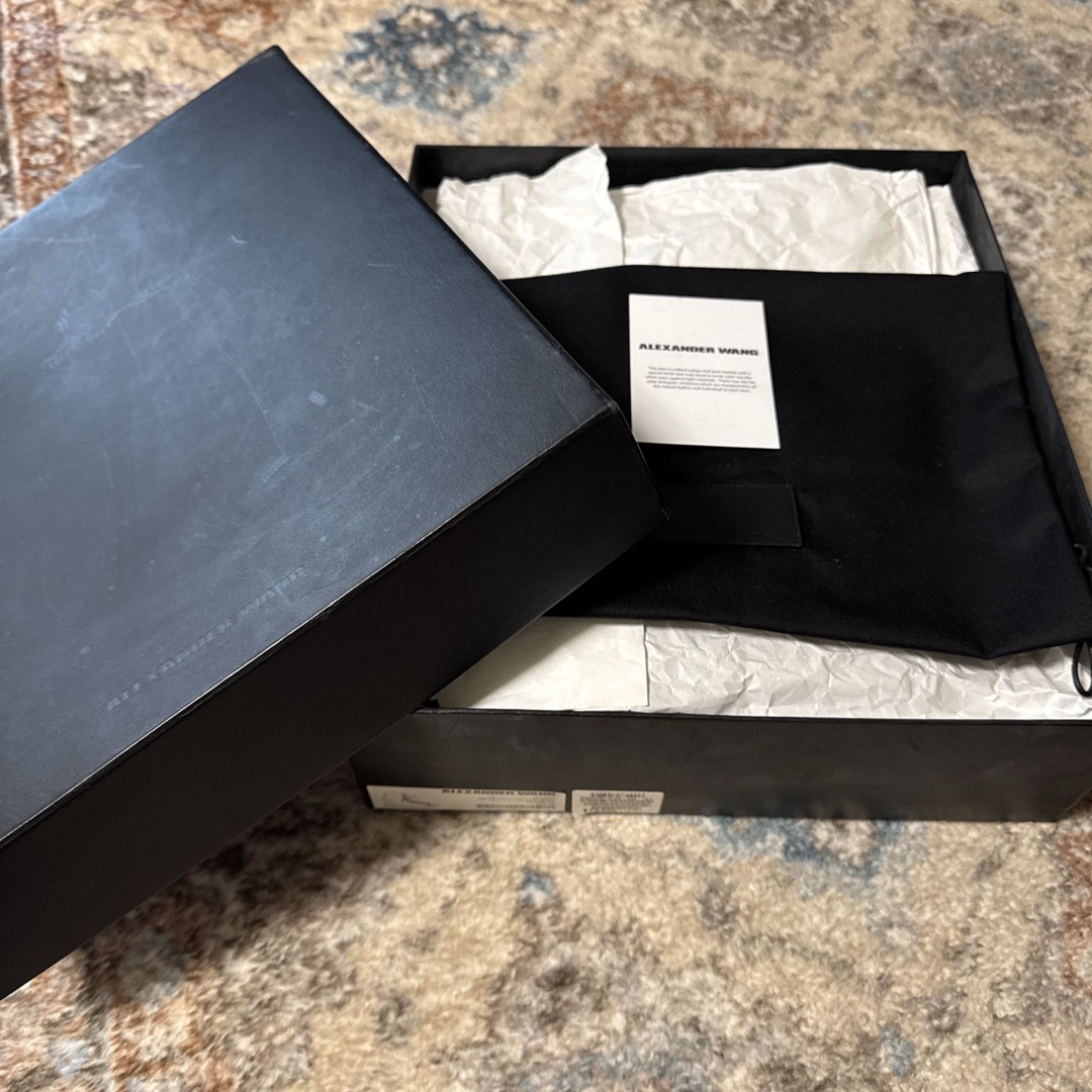 Alexander Wang - 未使用品・美品⭐︎ALEXANDER WANG ブラック Alexander Wang - 未使用品・美品⭐︎ALEXANDER WANG ブラック