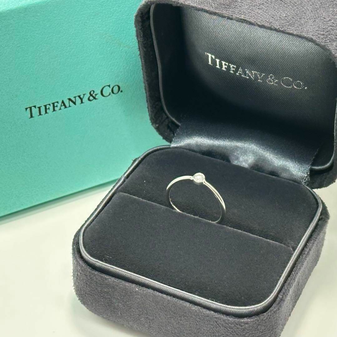 Tiffany & Co. - Tiffany ウェーブ シングルロウ プラチナ Tiffany & Co. - Tiffany ウェーブ シングルロウ プラチナ