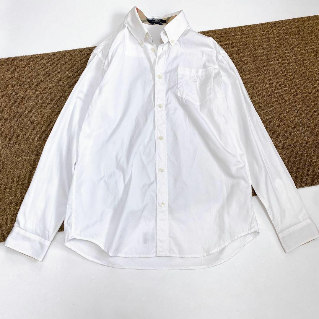 バーバリーロンドン Burberry シャツ 長袖 ノバチェック 160の バーバリーロンドン Burberry シャツ 長袖 ノバチェック 160の