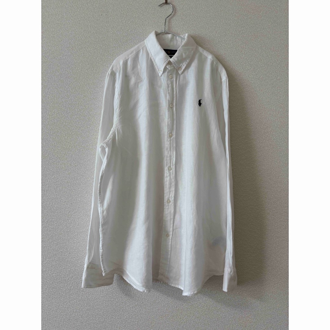 POLO RALPH LAUREN - ラルフローレン リネン 麻 シャツ XLの通販 POLO RALPH LAUREN - ラルフローレン リネン 麻 シャツ XLの通販
