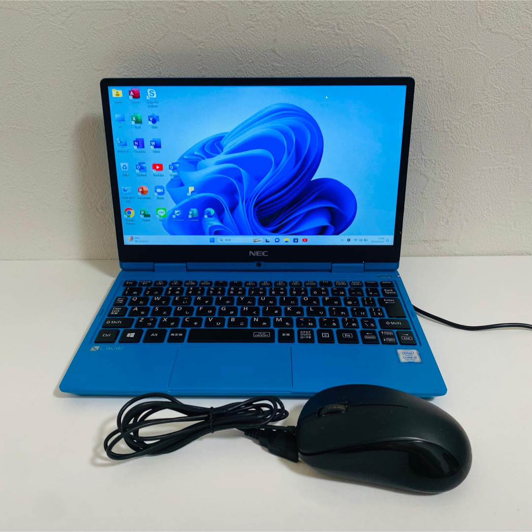 NEC - Y605 NEC青いノートパソコンi5 SSD高速コンパクト NEC - Y605 NEC青いノートパソコンi5 SSD高速コンパクト