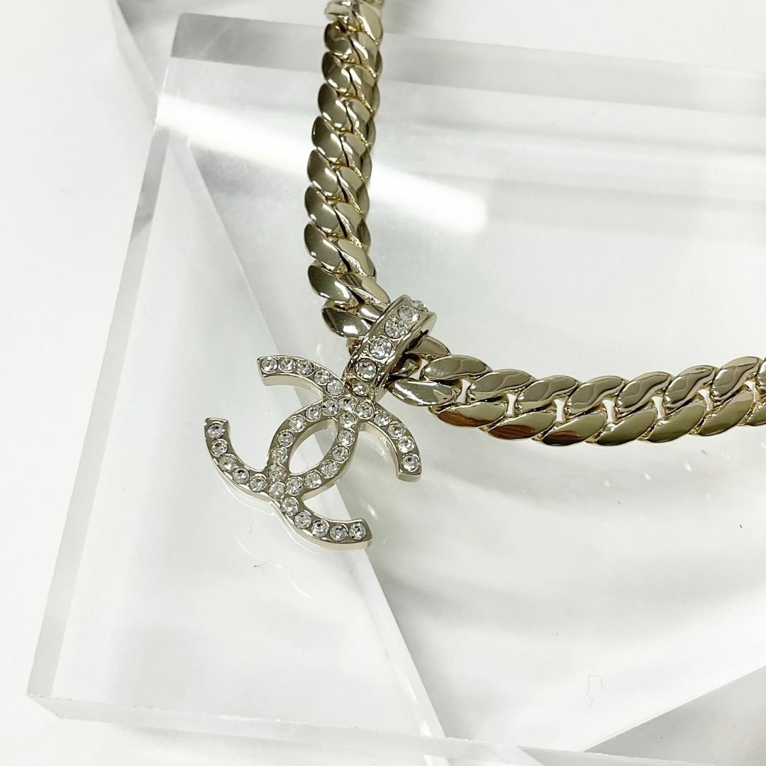 CHANEL - M10808 シャネル ネックレス ココマーク ライン CHANEL - M10808 シャネル ネックレス ココマーク ライン