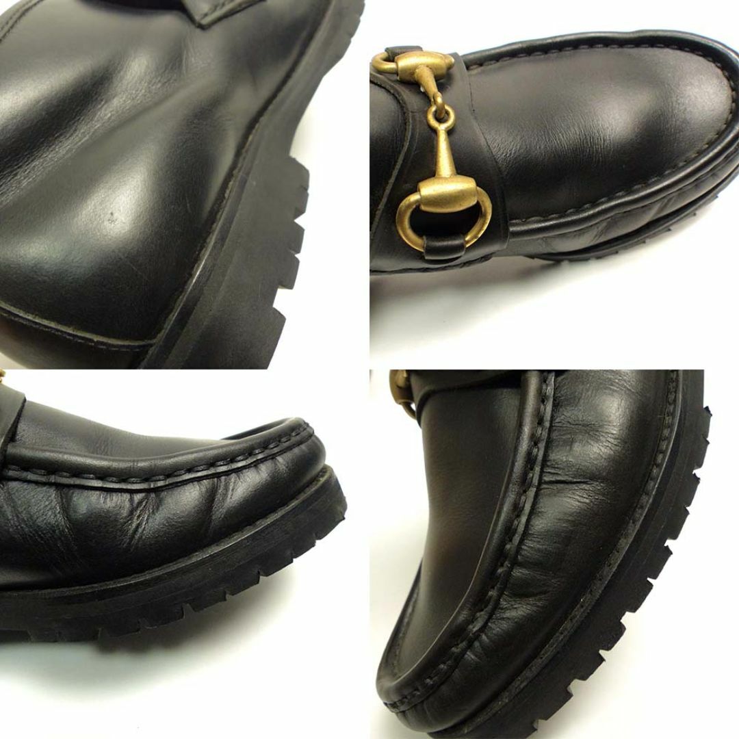 GUCCI - GUCCIグッチ 104 0088 ホースビット モカシンブーツ 35 GUCCI - GUCCIグッチ 104 0088 ホースビット モカシンブーツ 35