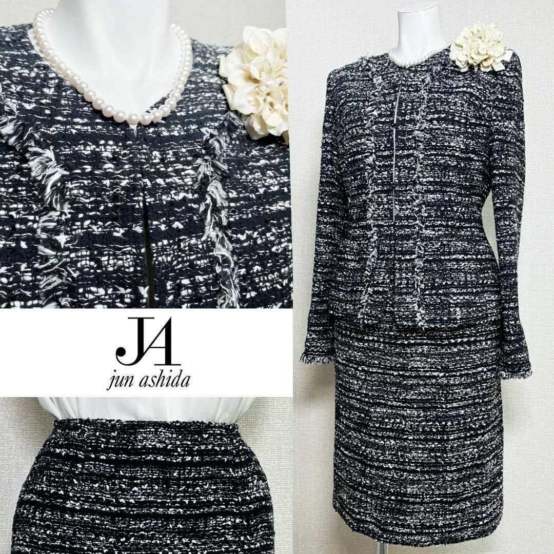 ◎当日発送可能【美品】ミス アシダ セレモニースーツ 白黒 ◎当日発送可能【美品】ミス アシダ セレモニースーツ 白黒
