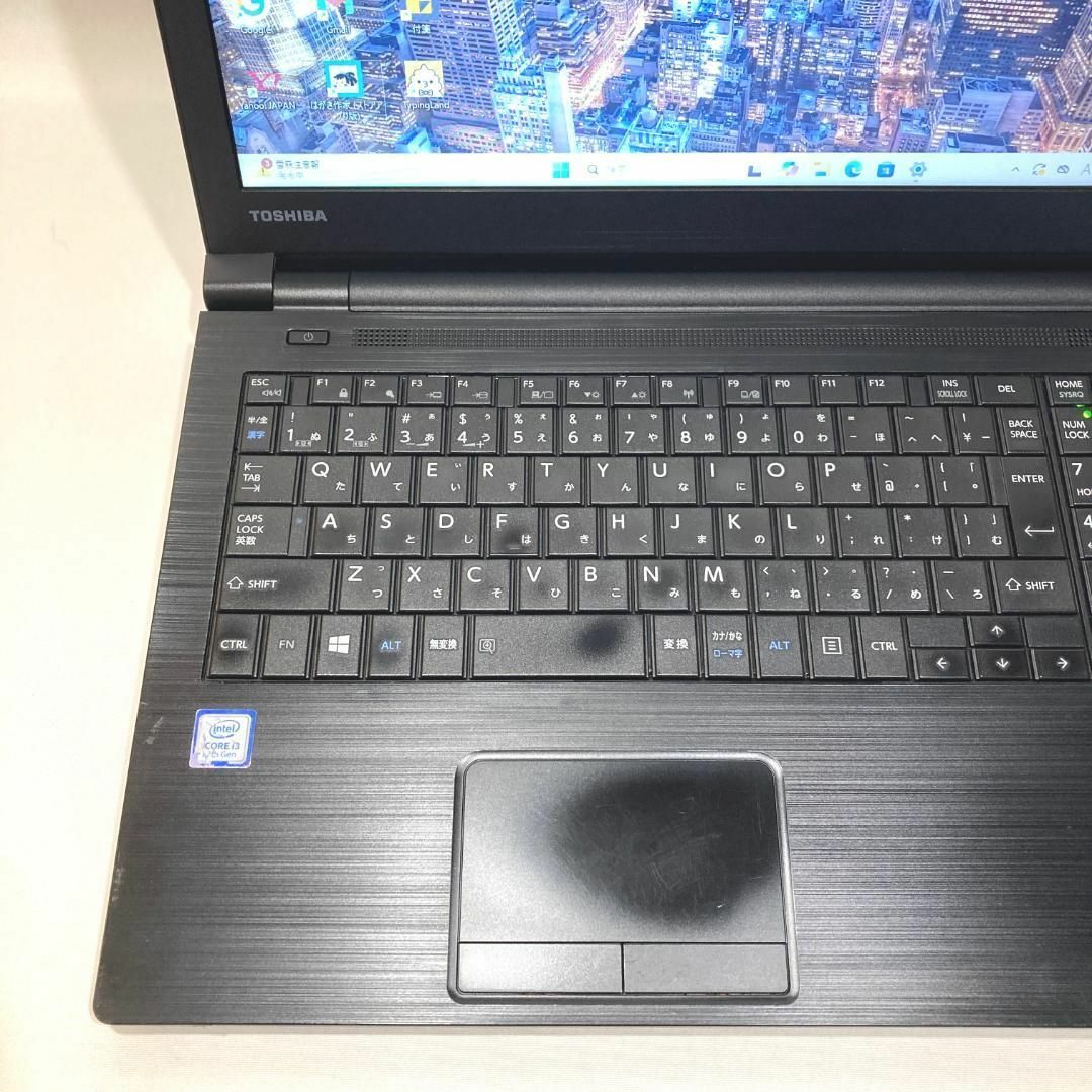 東芝 - 初心者向✨快適i3・カメラ・薄型大画面◇黒◇すぐ使える 東芝 - 初心者向✨快適i3・カメラ・薄型大画面◇黒◇すぐ使える