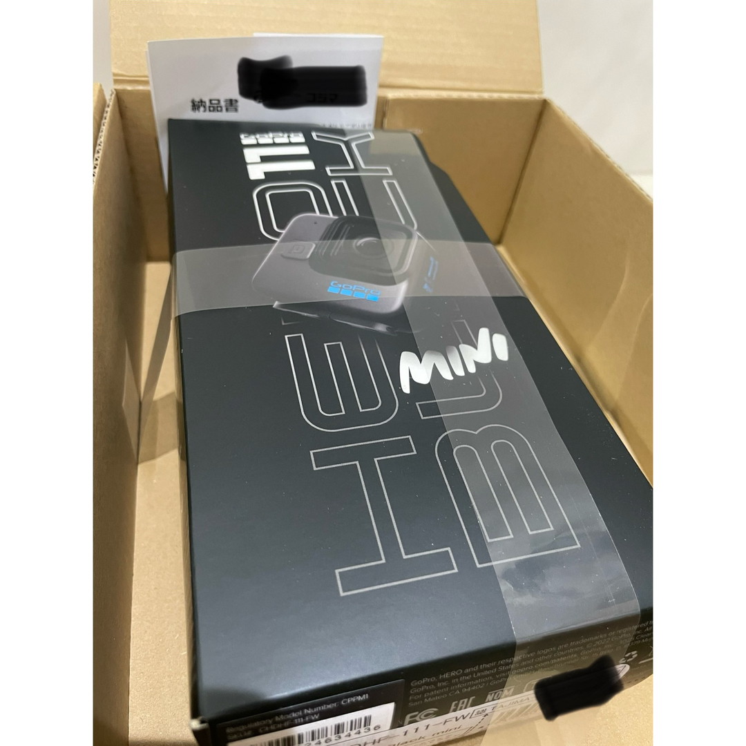 GoPro(ゴープロ)の新品未開封 GoPro ゴープロ HERO11 Black Mini スマホ/家電/カメラのカメラ(コンパクトデジタルカメラ)の商品写真