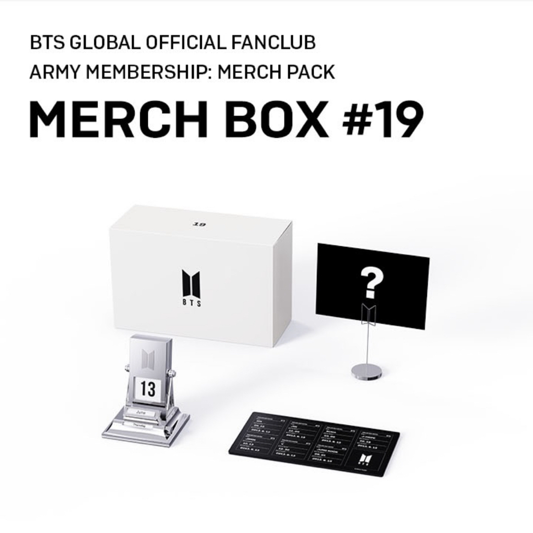 防弾少年団(BTS) - 《公式》BTS MERCH BOX ♯19 マーチボックス 防弾少年団(BTS) - 《公式》BTS MERCH BOX ♯19 マーチボックス