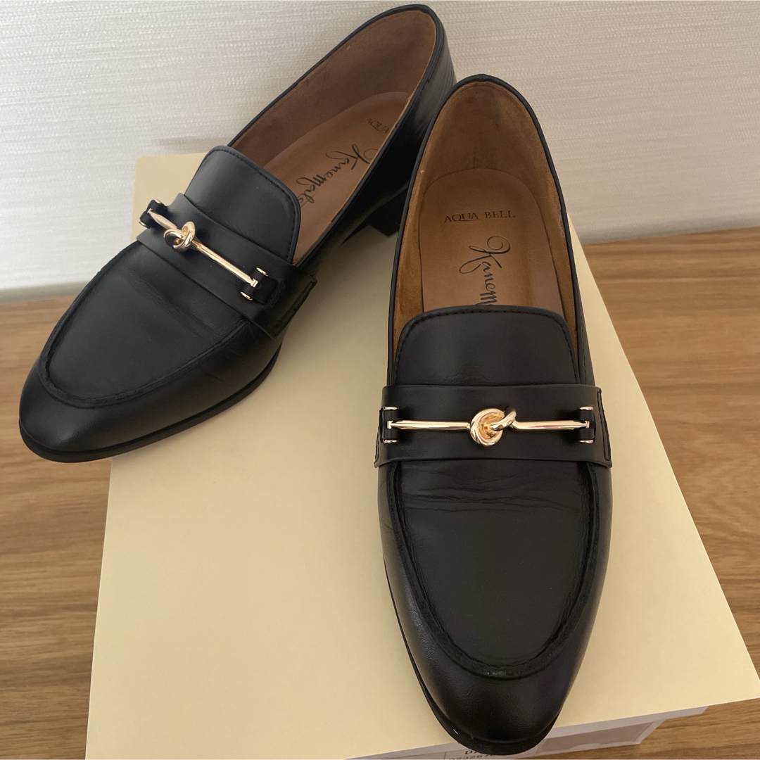 GINZA Kanematsu - GINZA KANEMATU ローファー 黒 NB245282 22.5 GINZA Kanematsu - GINZA KANEMATU ローファー 黒 NB245282 22.5