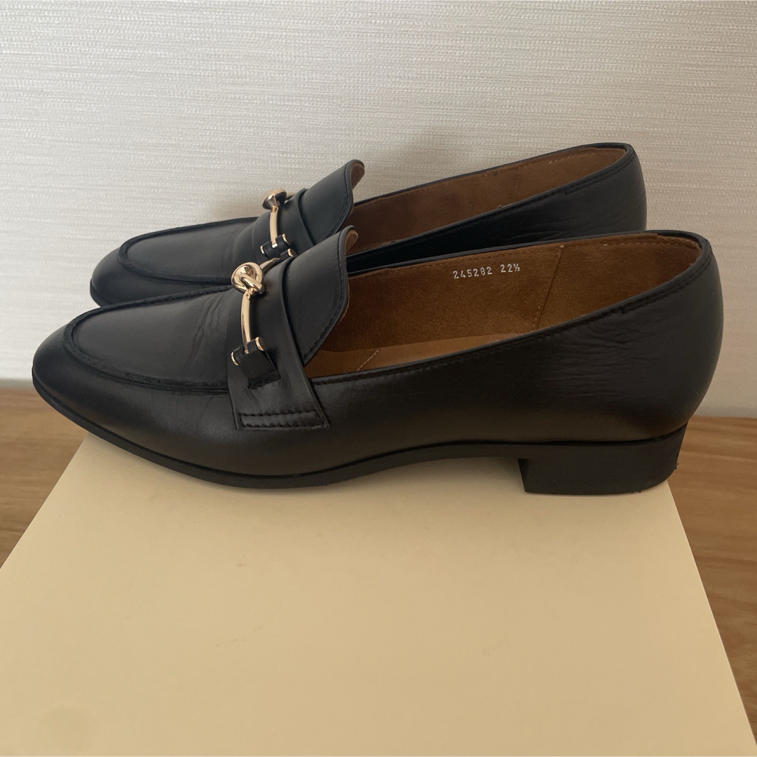 GINZA Kanematsu - GINZA KANEMATU ローファー 黒 NB245282 22.5 GINZA Kanematsu - GINZA KANEMATU ローファー 黒 NB245282 22.5