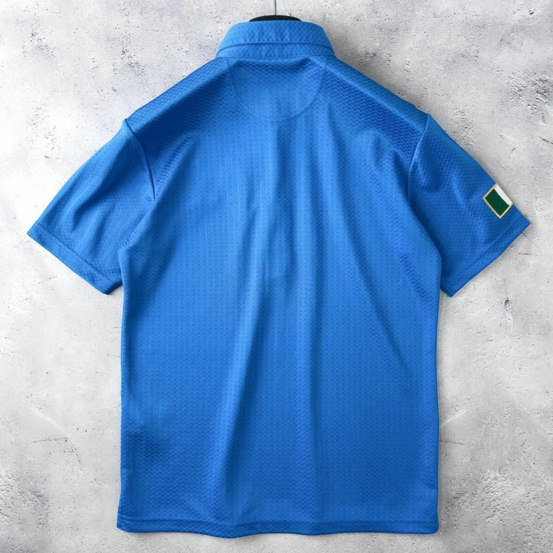 FILA - FILA GOLF フィラ ゴルフ 半袖 ポロシャツ メンズ M 青 FILA - FILA GOLF フィラ ゴルフ 半袖 ポロシャツ メンズ M 青