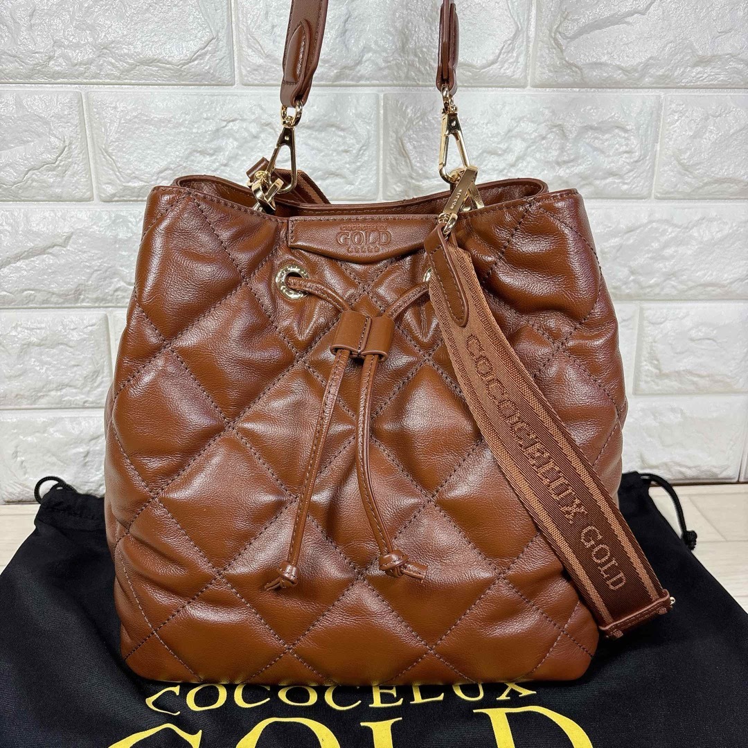 COCOCELUX GOLD - 未使用 ココセリュクスゴールド 2way COCOCELUX GOLD - 未使用 ココセリュクスゴールド 2way