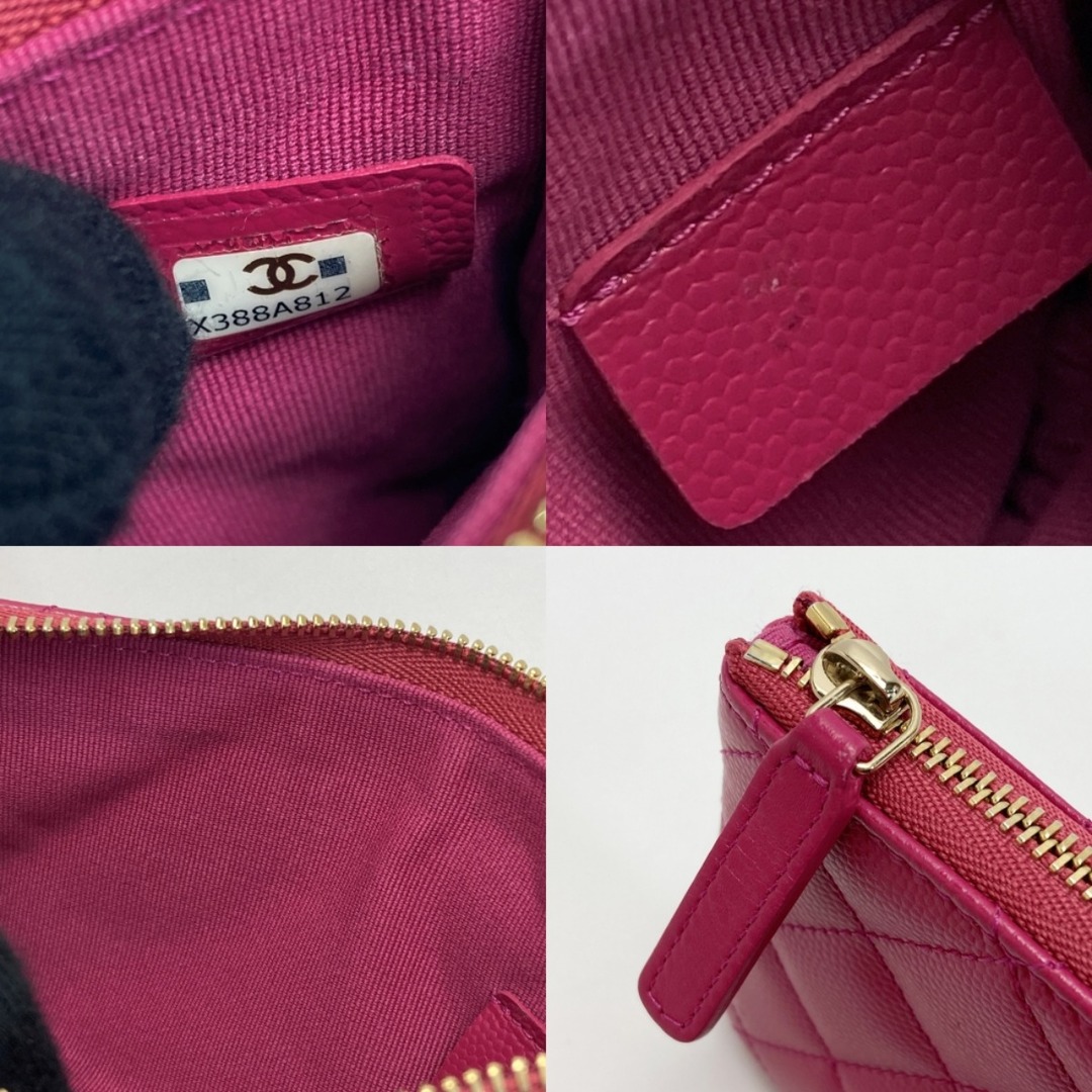 CHANEL - CHANEL シャネル マトラッセ クラシック ミニポーチ CHANEL - CHANEL シャネル マトラッセ クラシック ミニポーチ