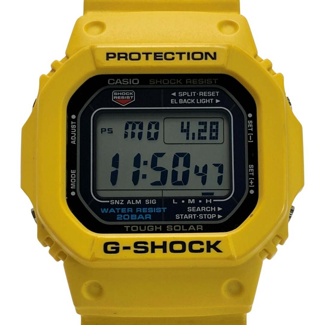 CASIO - CASIO カシオ G-SHOCK デジタル G-5600A-9JF イエロー CASIO - CASIO カシオ G-SHOCK デジタル G-5600A-9JF イエロー