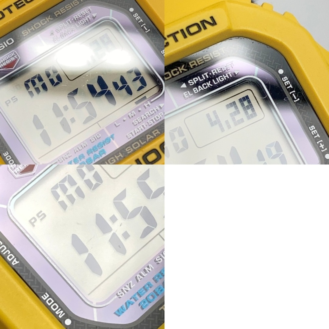 CASIO - CASIO カシオ G-SHOCK デジタル G-5600A-9JF イエロー CASIO - CASIO カシオ G-SHOCK デジタル G-5600A-9JF イエロー