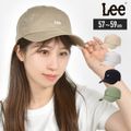 キャップ Lee リー レディース メンズ おしゃれ 春 夏 帽子 かわいい カジュアル アウトドア 男女兼用 UV対策 日除け 男女兼用 ユニセックス キャンプ レジャー お出かけ コットン 綿100% サイズ調整 紫 01.ブラック