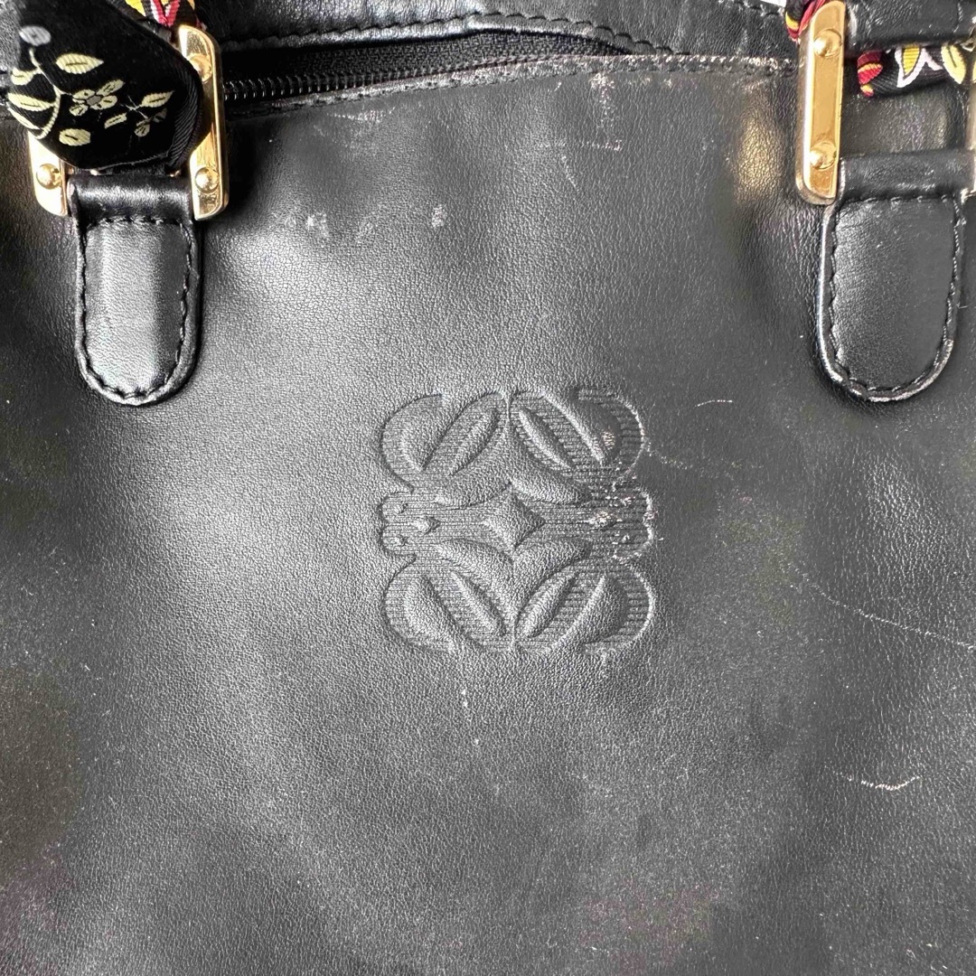 LOEWE - ロエベ ハンドバッグ 黒 レザー 2wayの通販 by xtine's LOEWE - ロエベ ハンドバッグ 黒 レザー 2wayの通販 by xtine's
