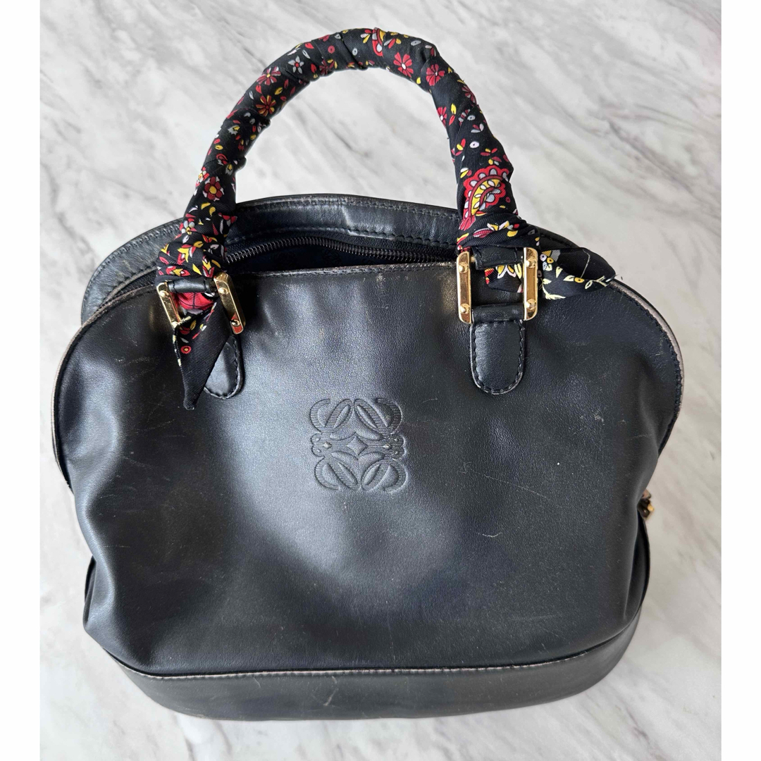 LOEWE - ロエベ ハンドバッグ 黒 レザー 2wayの通販 by xtine's LOEWE - ロエベ ハンドバッグ 黒 レザー 2wayの通販 by xtine's