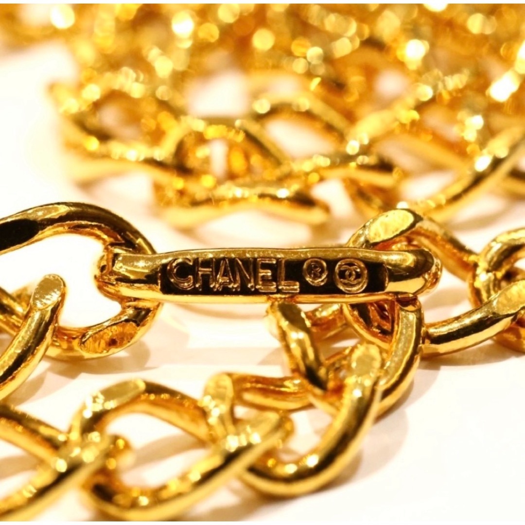 CHANEL - シャネル ネックレス チェーンベルト ゴールド ココ CHANEL - シャネル ネックレス チェーンベルト ゴールド ココ