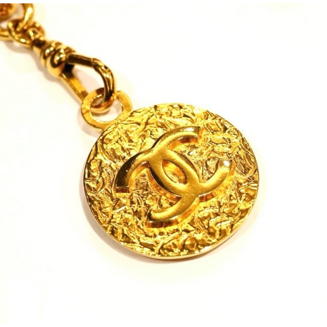 CHANEL - シャネル ネックレス チェーンベルト ゴールド ココ CHANEL - シャネル ネックレス チェーンベルト ゴールド ココ