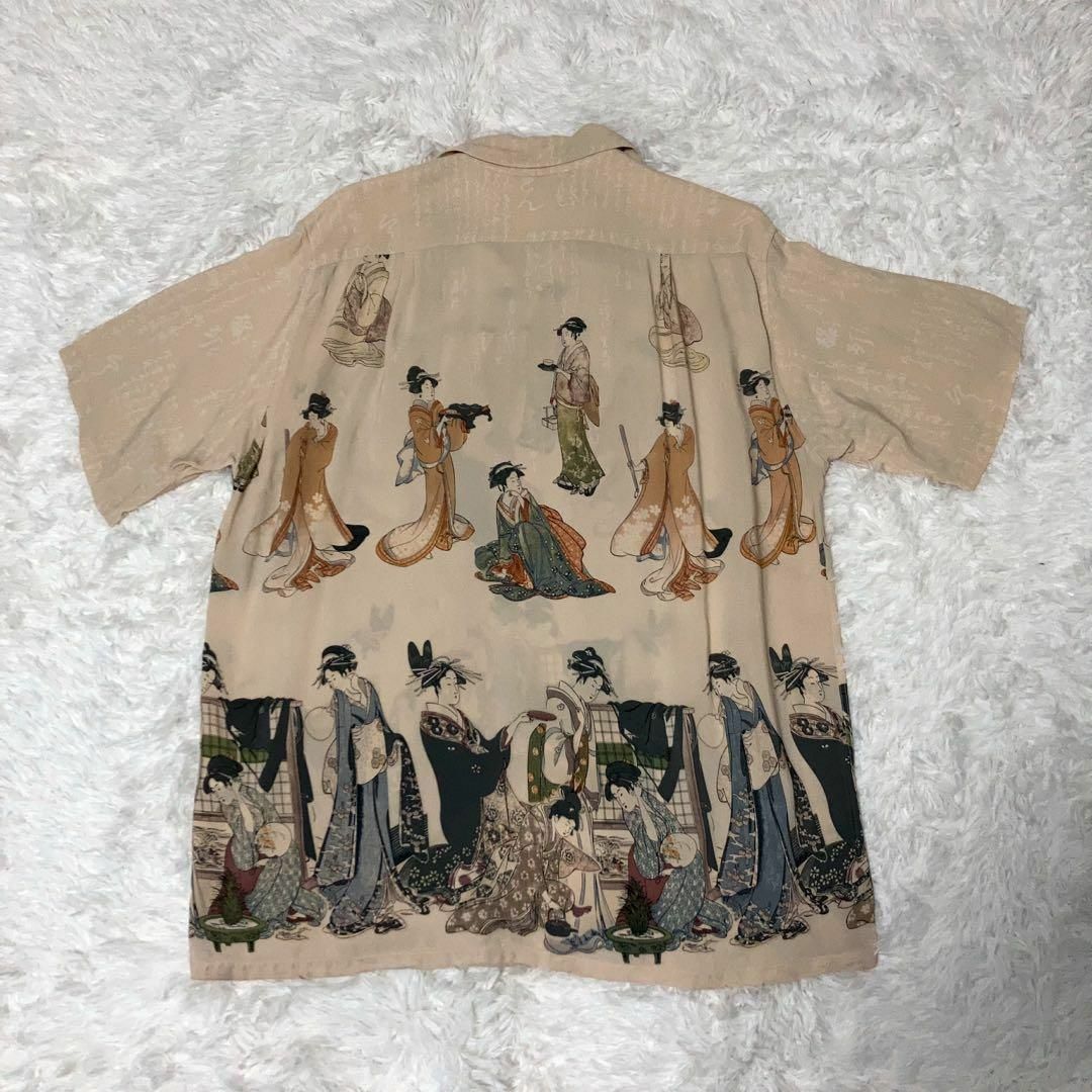 Sun Surf - 【美品】SUNSURF アロハシャツ 半袖 開襟 浮世絵 Sun Surf - 【美品】SUNSURF アロハシャツ 半袖 開襟 浮世絵