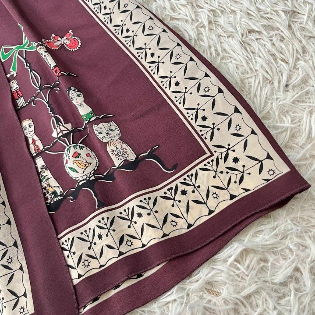 ANNA SUI - アナスイ カシュクールワンピース ノースリーブ ANNA SUI - アナスイ カシュクールワンピース ノースリーブ