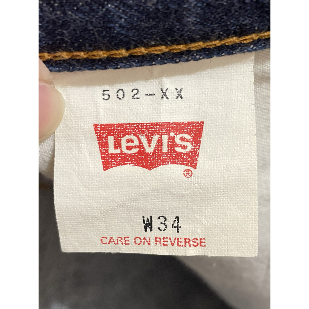 Levi's - LEVI'S(リーバイス)502XX 90s復刻 赤耳【W34】の通販 Levi's - LEVI'S(リーバイス)502XX 90s復刻 赤耳【W34】の通販