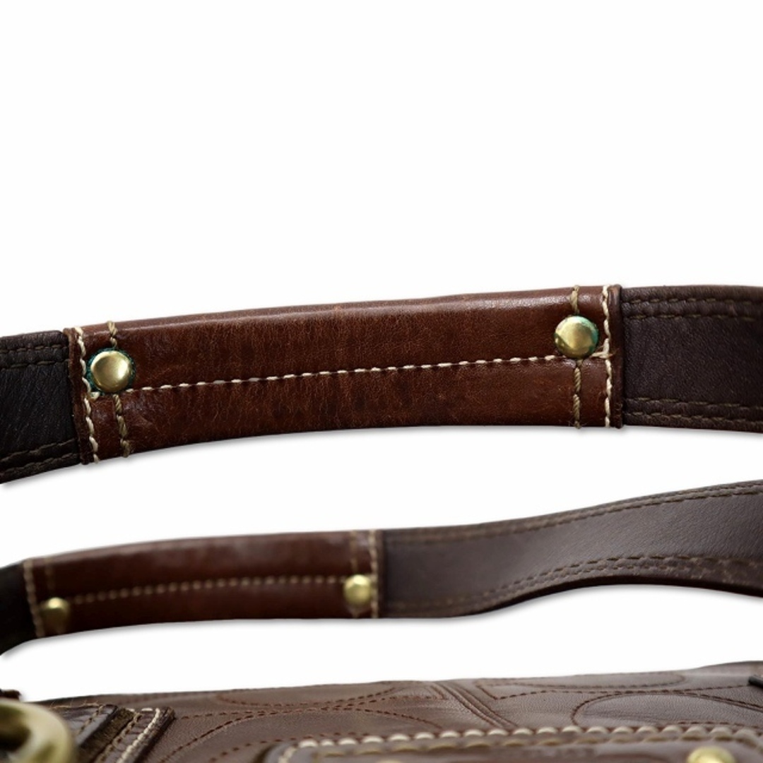 COACH - コーチ COACH レザー ターンロック シグネチャー トート COACH - コーチ COACH レザー ターンロック シグネチャー トート