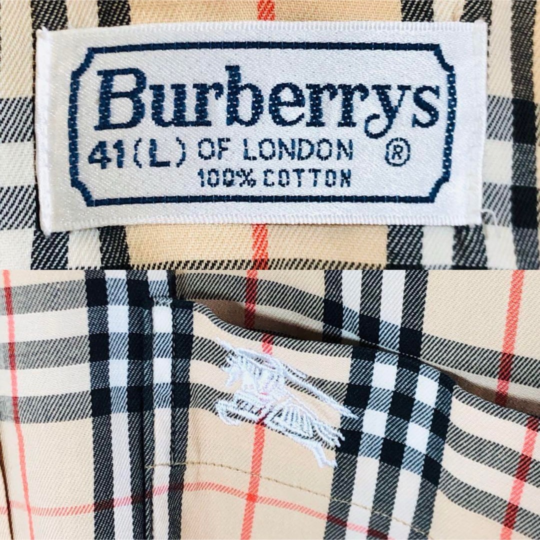 BURBERRY - 【大人気デザイン】バーバリー ノバチェック 刺繍 BURBERRY - 【大人気デザイン】バーバリー ノバチェック 刺繍