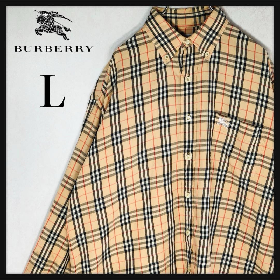 BURBERRY - 【大人気デザイン】バーバリー ノバチェック 刺繍 BURBERRY - 【大人気デザイン】バーバリー ノバチェック 刺繍