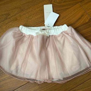 petit main - petit main ブルマ付きチュールスカート ライトピンク 新品タグ付き