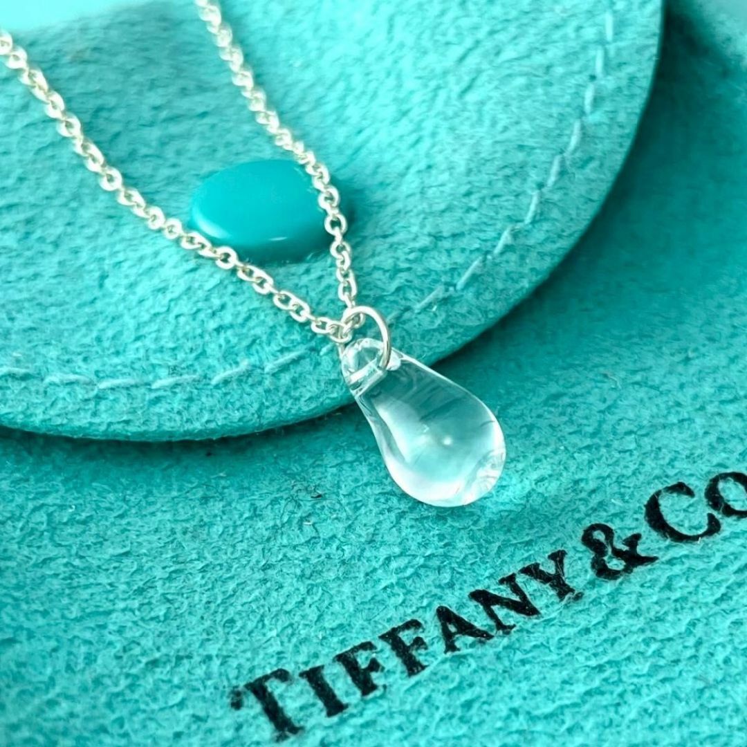Tiffany & Co. - ティファニー 希少 クリスタル ティアドロップ Tiffany & Co. - ティファニー 希少 クリスタル ティアドロップ