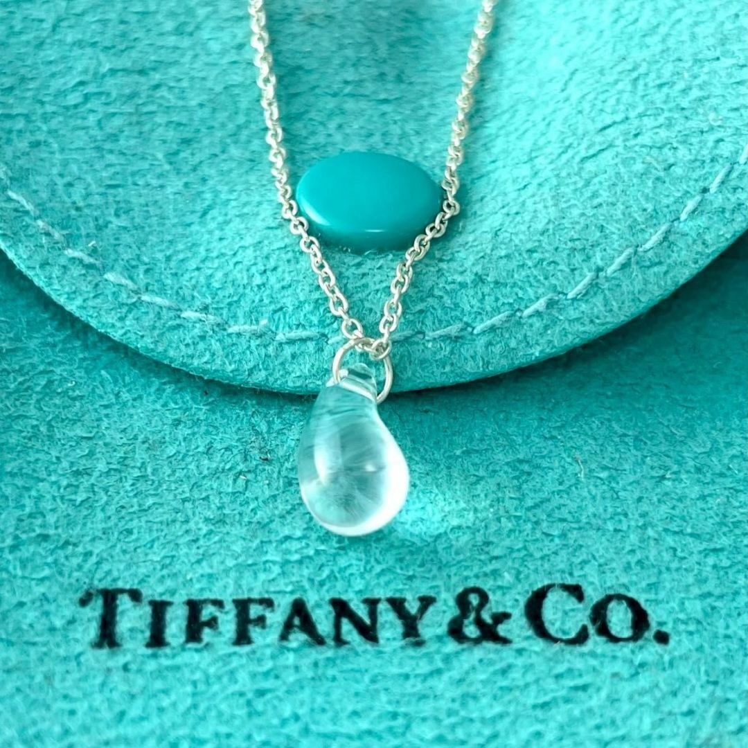 Tiffany & Co. - ティファニー 希少 クリスタル ティアドロップ Tiffany & Co. - ティファニー 希少 クリスタル ティアドロップ