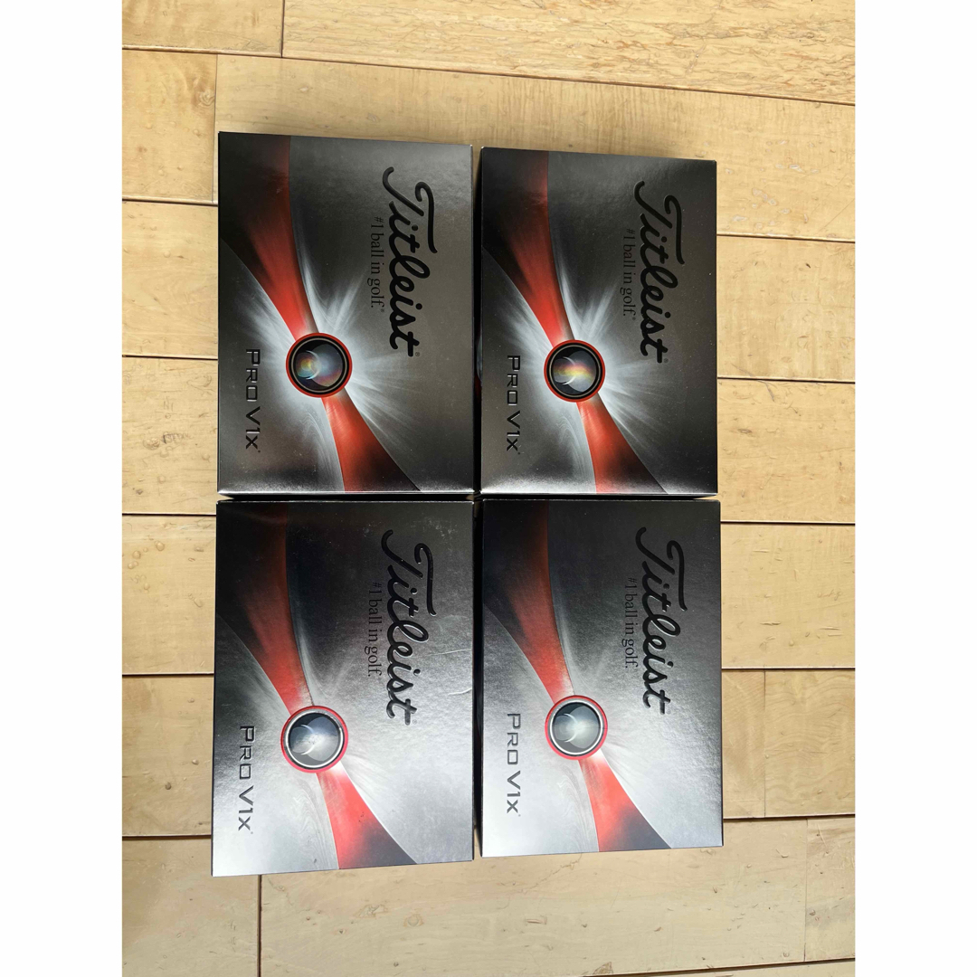 Titleist - Titleist Pro V1x ゴルフボール 4箱セットの通販 by Titleist - Titleist Pro V1x ゴルフボール 4箱セットの通販 by